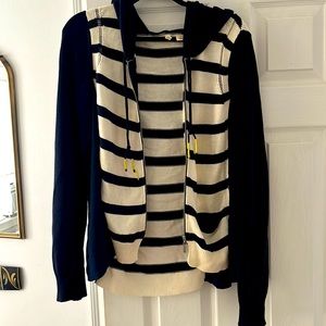 Nautical Boho summer sweater size XL. Moth. Anthropologie.